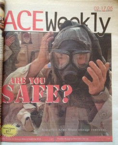Ace Weekly Cover: "Are You Safe?" - February 17 2005