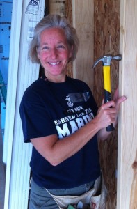 Beth MacChesney at Lexington Habitat Women Build
