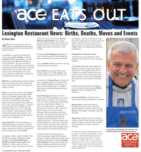 This article also appears on page 12 of the February print edition of Ace.