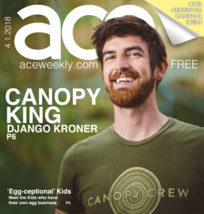 Ace April 2018 Cover featuring Django Kroner