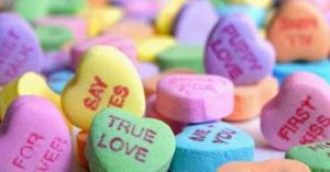 sweethearts candies sold for Valentine's Day