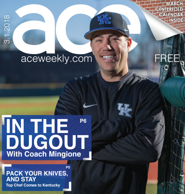 Coach Mingione on the cover of Ace