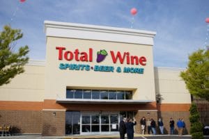 outside view of total wine