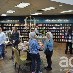 Joseph-Beth: group of people in a bookstore