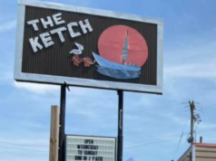 The Ketch sign