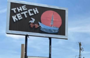 The Ketch sign
